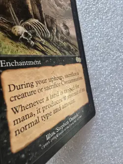 MTG Contamination Urza's Saga Rare Enchantment Vintage Magic The Gathering - Image 2