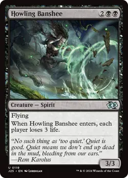 Howling Banshee [Foundations Jumpstart] Magic MTG - Image 1