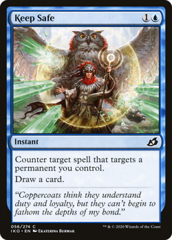 x4 Keep Safe IKO MTG Ikoria 56/274 COMMON M/NM 4x - Image 1