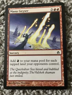 1x Mana Geyser - Fifth Dawn - EDH Red Deck Wins Ramp MTG Magic the Gathering - Image 1