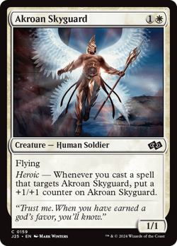 Akroan Skyguard [Foundations Jumpstart] Magic MTG - Image 1