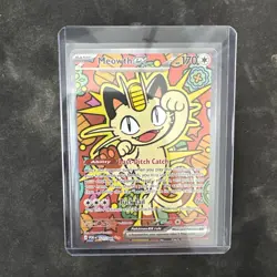 Pokemon Meowth ex 121/088 SIR Perfect Order - Near Mint, INSURED SHIPPING - Image 1