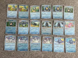 Pokemon TCG Black Bolt & White Flare Common Reverse Holo & Holo Bulk Bundle X248 - Image 3