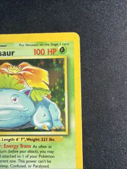 Venusaur Base set Holo 15/102 WOTC 1999 Pokemon TCG - Image 3