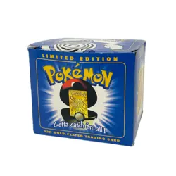 Vintage 1999 Burger King Pokemon 23K Gold Plated Trading Card Poliwhirl Pokeball - Image 2