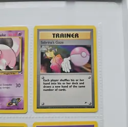 WOTC Pokemon TCG - Gym Heroes - 6 Card Lot - Image 3