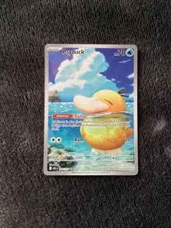 Pokemon TCG Ascended Heroes : Psyduck 226/217 Illustration Rare LP See Pics - Image 1
