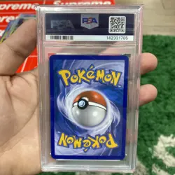 Pokemon TCG Charizard 1/99 Cracked Ice Holo Rare Platinum Arceus PSA 6 - Image 2