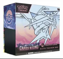 Pokemon Center Chaos Rising Elite Trainer Box ETB CONFIRMED CHECKOUT PRESALE - Image 1