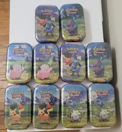 LOT of (10) Pokemon Ascended Heroes Mini Tins * 2 Complete Full Art Tin Sets - Image 3