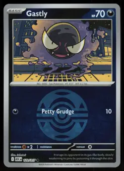 GASTLY (DUSK BALL) 123/217 COMMON ME: ASCENDED HEROES POKEMON REVERSE HOLO NM/M - Image 1