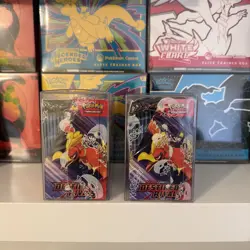 Pokemon TCG Destined Rivals Booster Box Sealed X2 - Image 2