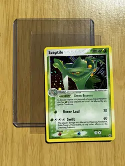 Pokemon TCG SCEPTILE 10/106 HoloFoil EX Emerald. Rare. NM/M Free Shipping - Image 1