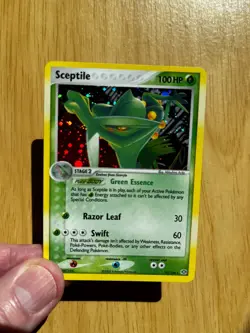 Pokemon TCG SCEPTILE 10/106 HoloFoil EX Emerald. Rare. NM/M Free Shipping - Image 4