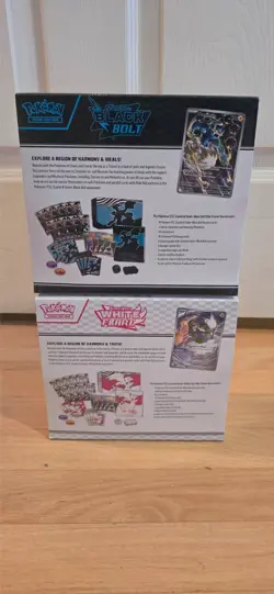 FACTORY SEALED Pokemon TCG: Scarlet & Violet—Black Bolt and White Flare ETBs - Image 2