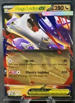 Mega Latias ex #MEP 011 ME: Mega Evolution Black Star Promo Pokemon TCG PK014A - Image 1