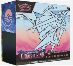 Pokemon Center Chaos Rising Elite Trainer Box ETB PRESALE (SHIPS 5/22) - Image 1