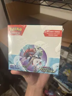 Pokemon TCG Journey Together Enhanced Sealed Booster Box Includes 1 Promo - Image 1