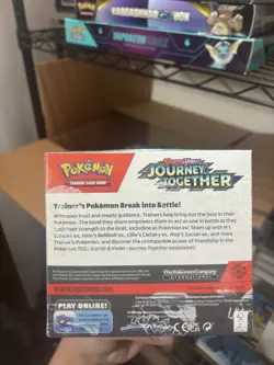 Pokemon TCG Journey Together Enhanced Sealed Booster Box Includes 1 Promo - Image 3