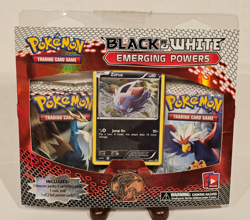 Pokemon Black & White Emerging Powers 3 Pack Blister + Sample Pack (Zorua) NEW - Image 1