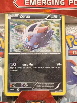 Pokemon Black & White Emerging Powers 3 Pack Blister + Sample Pack (Zorua) NEW - Image 2
