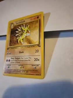 Sandslash 41/62 1st Edition Fossil Regular Pokemon TCG - Image 2