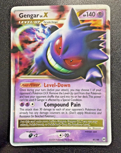 Gengar Lv.X 97/99 Pokemon Platinum Arceus Ultra Rare Holo NM!!! - Image 1