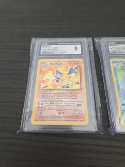 CGC 9 Charizard #4 Blastoise #2 Venusaur #15 Holo Rare 1999 Pokemon Base Set - Image 2