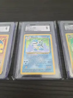 CGC 9 Charizard #4 Blastoise #2 Venusaur #15 Holo Rare 1999 Pokemon Base Set - Image 3