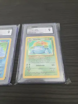 CGC 9 Charizard #4 Blastoise #2 Venusaur #15 Holo Rare 1999 Pokemon Base Set - Image 4