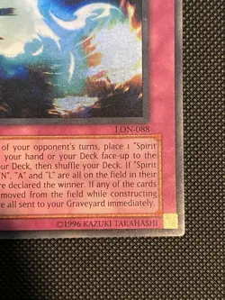 Yu-Gi-Oh! Destiny Board Labyrinth of Nightmare Trap Holo 1st Ed LON-088 - Image 4