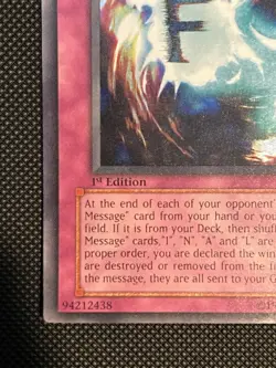 Yu-Gi-Oh! Destiny Board Labyrinth of Nightmare Trap Holo 1st Ed LON-088 - Image 5