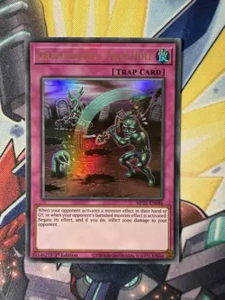 YuGiOh! Gravedigger’s Trap Hole Ultra Rare MP21-EN086 - Image 1