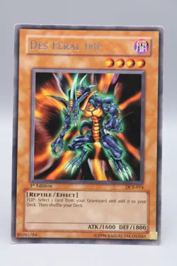Yu-Gi-Oh! Des Feral Imp DCR-014 1st Edition - Image 1