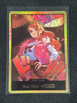 DON!! Card (Nami) (Gold) Extra Booster: One Piece Heroines Edition Foil - Image 2