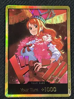 DON!! Card (Nami) (Gold) Extra Booster: One Piece Heroines Edition Foil - Image 5