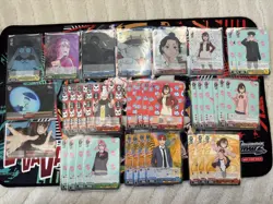 Weiss Schwarz: DANDADAN English SP,SR,RRR,R,RR+ promos playmat card boxes bulk - Image 2