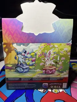Prismatic Evolutions Empty Mini Tin Set Of 8 with Display + 8 Coins /Art Cards - Image 4