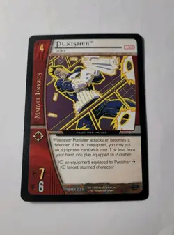 VS System: Punisher Jury Marvel Knights TCG CCG Marvel Card - Image 1