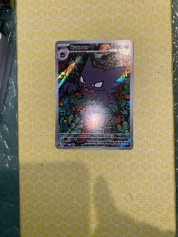 Pokemon Haunter MEP 027 Mega Evolutions Gengar Battle Deck Black Star Promo Card - Image 2