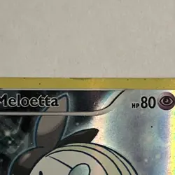 Meloetta XY120 XY Full Art Black Star Promo Holo Pokemon Card - Image 4