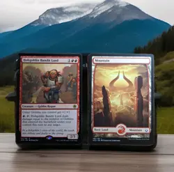 Hobgoblin Bandit Lord MTG Adventures in the Forgotten Realms + Full Art Mountain - Image 1