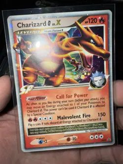 Pokemon TCG Charizard G LV.X DP45 Holo Card-Diamond and Pearl Promo - Image 1