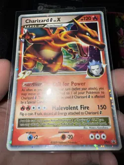 Pokemon TCG Charizard G LV.X DP45 Holo Card-Diamond and Pearl Promo - Image 2