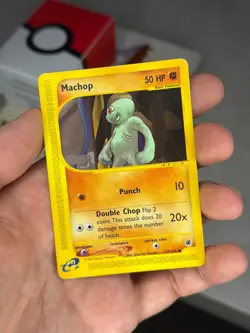 Machop 117/165 - Expedition base set - E series - Pokemon card - rare - Image 1