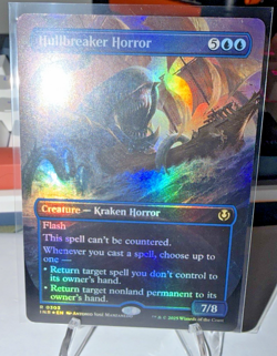 MTG Hullbreaker Horror #0303 FOIL NM Mythic Rare Crimson Vow VOW Commander Stapl - Image 2