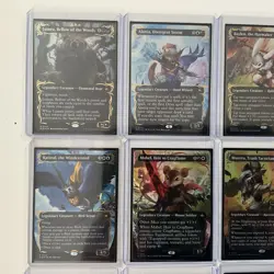 MTG Bloomburrow Complete Set *Raised Foil* Borderless Critters (21/21) NM/MT - Image 3