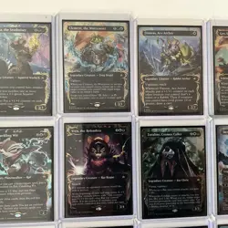 MTG Bloomburrow Complete Set *Raised Foil* Borderless Critters (21/21) NM/MT - Image 5