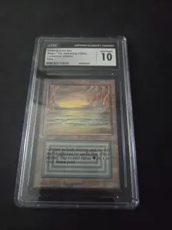 Magic MtG (CE) Collector's Edition CGC Graded 10 Underground Sea - Image 1