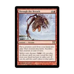 WOTC MtG Champions of Kamigawa Through the Breach (R) NM - Image 1